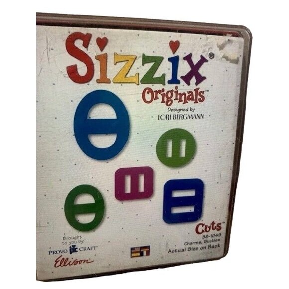 Sizzix Charms, Buckles Large Scrapbooking Die - Picture 1 of 12